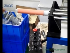 ゴム製常温収縮チューブ用の1100mm織物拡張機械