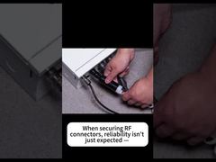 RF コネクタに耐久性のあるシールを実現する方法 – 熱は必要ありません
