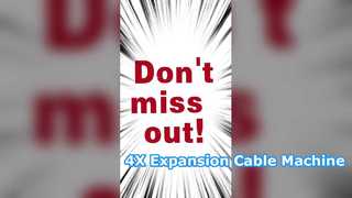 Machine d'expansion pneumatique ZK-PEX150 pour accessoires de câbles rétractables à froid