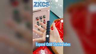 How Cold Shrink Tubes Are Expanded: Step-by-Step Machine Demo