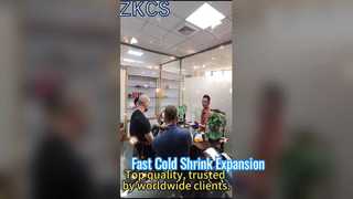 Amazing! 4-Claw Pneumatic Expanding Machine – Expanding Cold Shrink End Caps & Breakouts