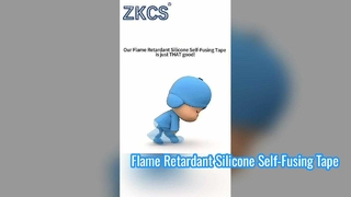 Ruban en silicone ignifuge | Aucun résidu, auto-fusionnant, étanche