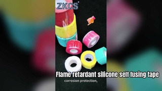 High Performance Flame Retardant Silicone Self Fusing Tape For Cable Protection