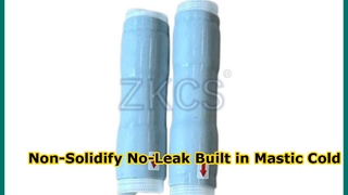 Non-Solidify No-Leak Built in Mastic Cold Shrink Tube