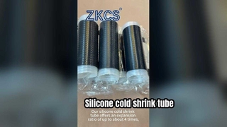 Silicone Cold Shrink Tube – 4:1 Expansion, UV Proof, Teardown Resistant