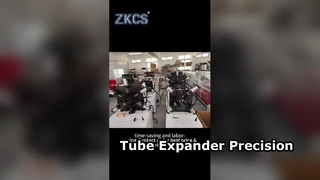 Máquina de expansión neumática de tubos de alta precisión con garras